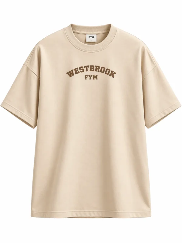 FYM Oversized T-Shirt - Sand Beige